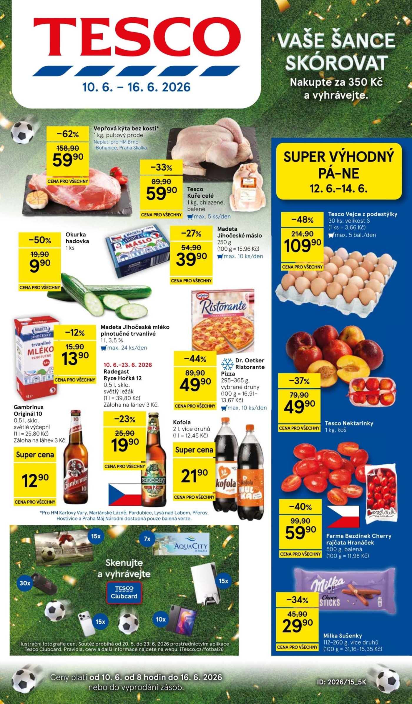 Aktuální leták Tesco