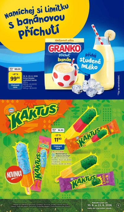Aktuální leták Tesco
