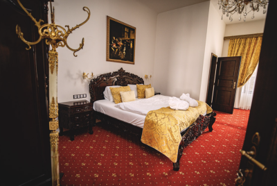 Královský pokoj hotelu Zámek Wichterle