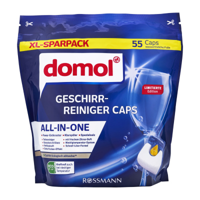 DOMOL TABLETY DO MYČKY ALL IN ONE XL