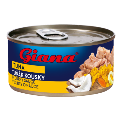 TUŇÁK V CURRY OMÁČCE GIANA