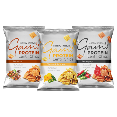 GAM’S PROTEINOVÉ ČOČKOVÉ CHIPSY