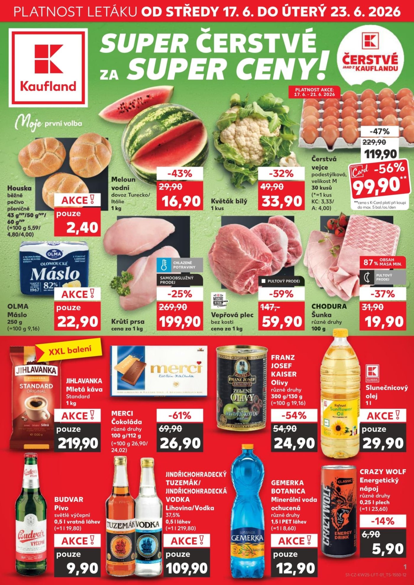 Aktuální leták Kaufland