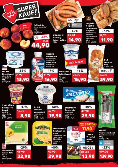 Aktuální leták Kaufland