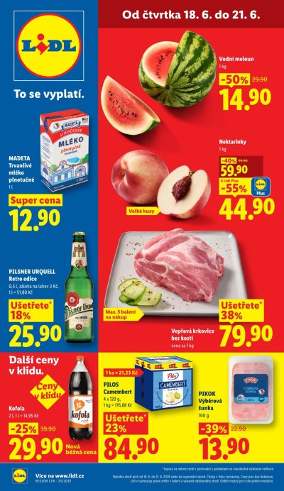 Aktuální leták Lidl