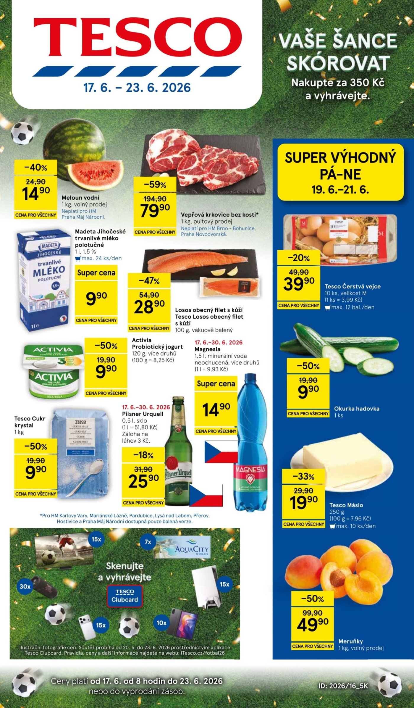 Aktuální leták Tesco