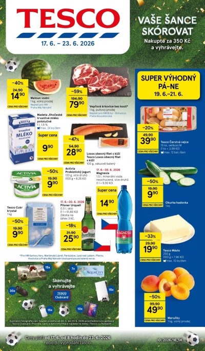 Aktuální leták Tesco