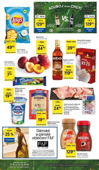Aktuální leták Tesco