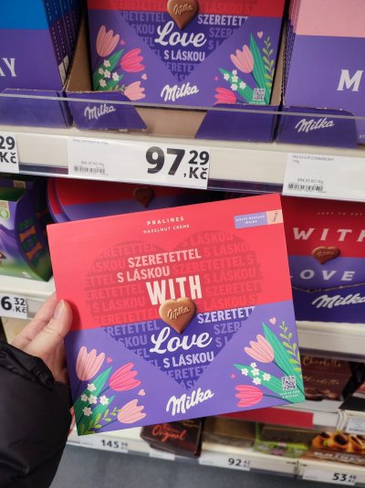 Bonboniéra Milka with Love