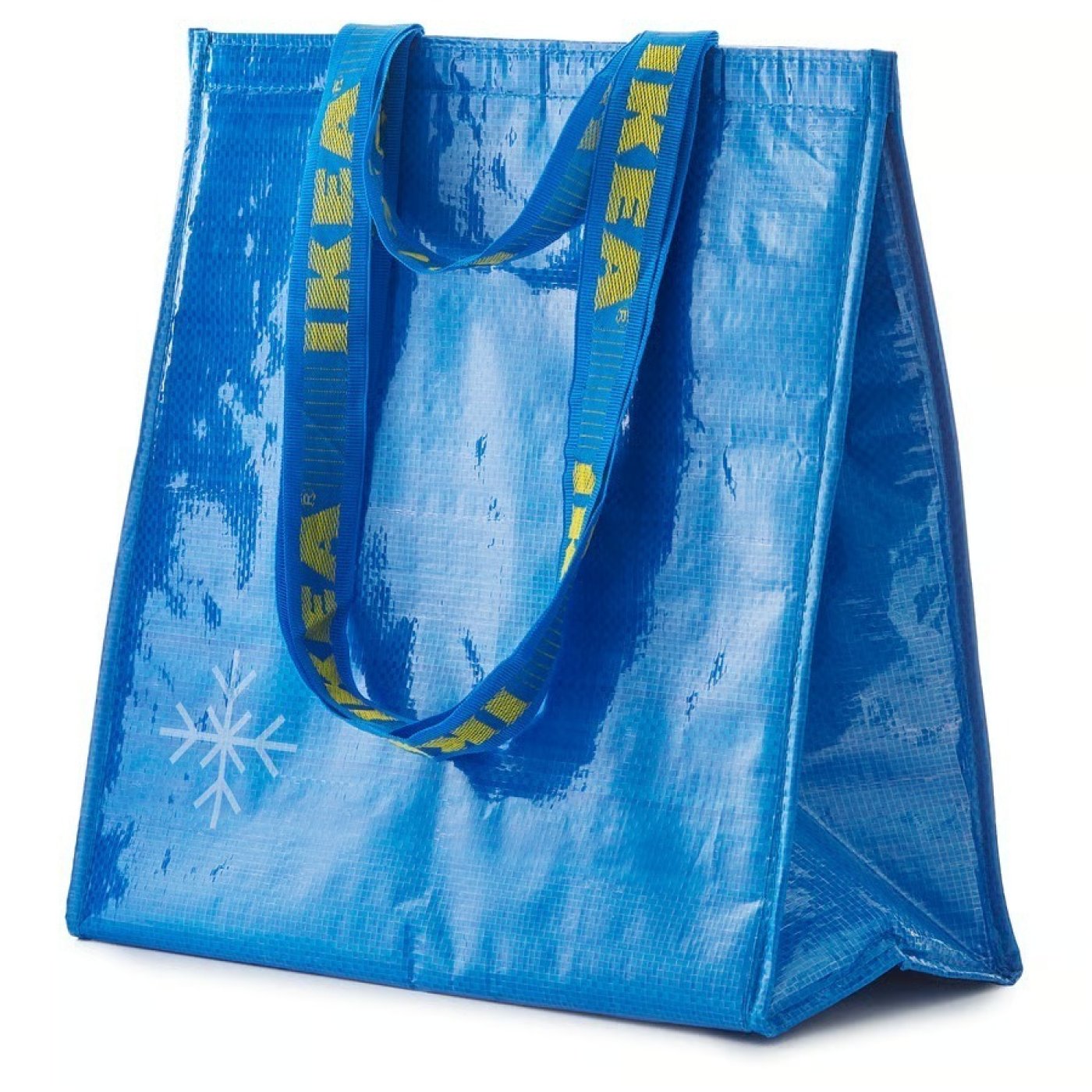 Modrá IKEA taška