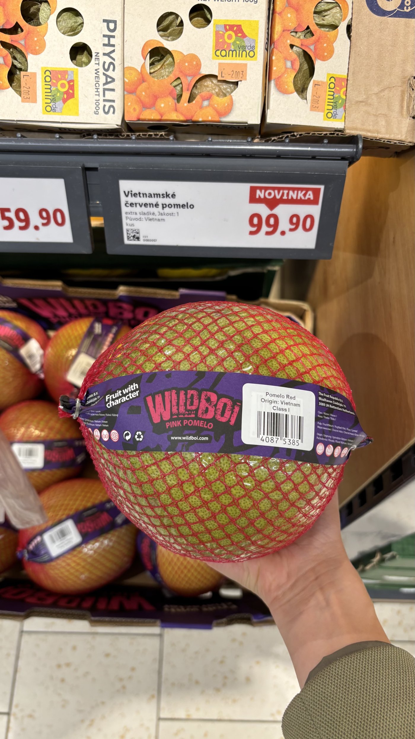 Vietnamské červené pomelo