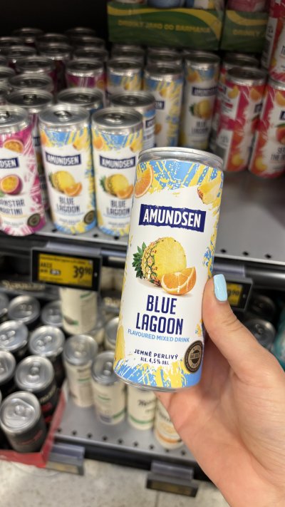 Nové Amundsen drinky v plechu
