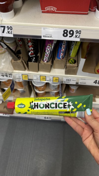 Jalapeňo hořčice SENF