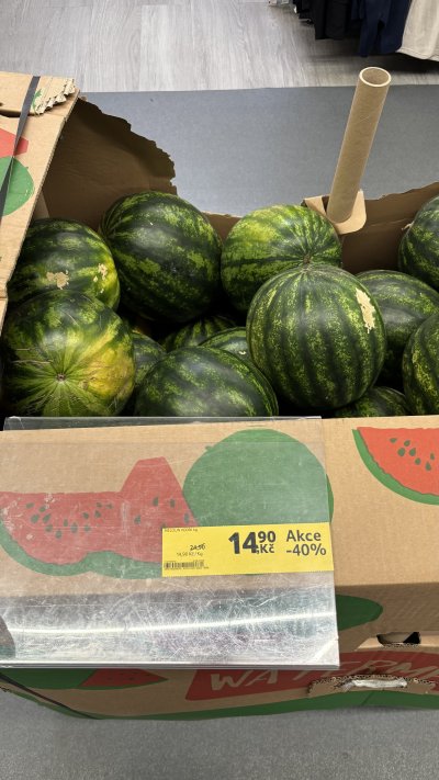 Meloun za 14,90 Kč