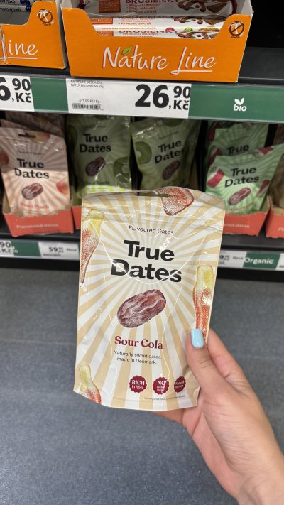 Virální datle True Dates s příchutí Sour Cola