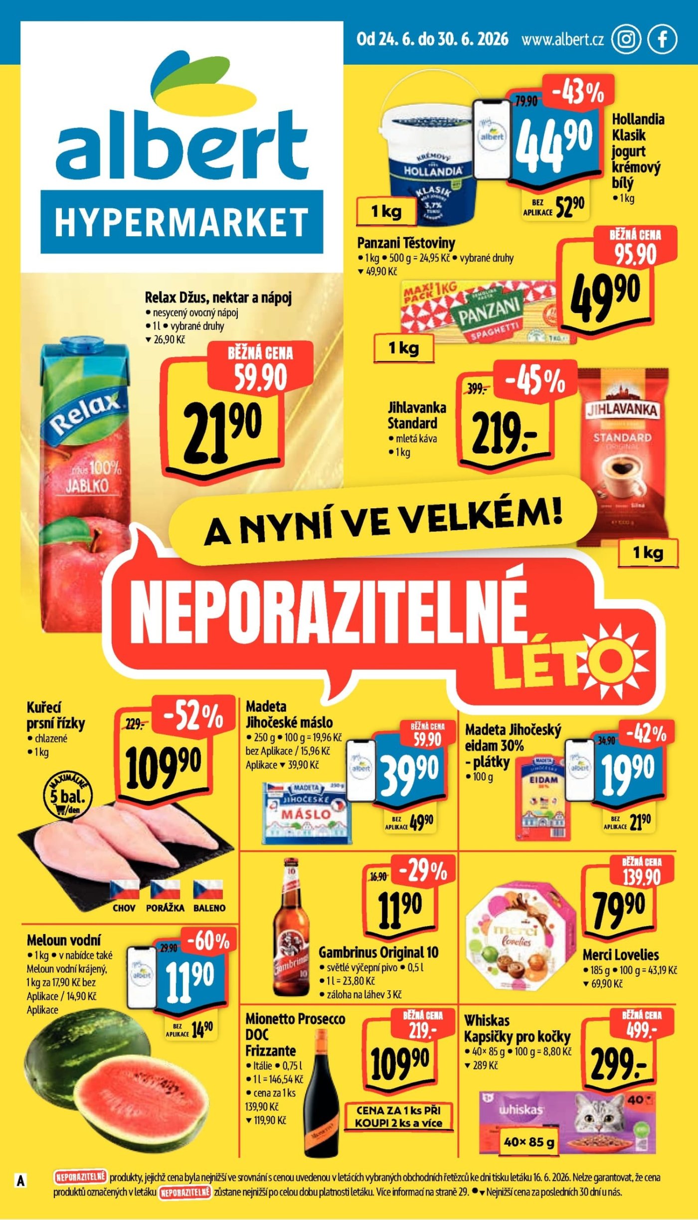 Aktuální leták Albertu
