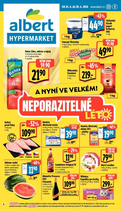 Aktuální leták Albertu