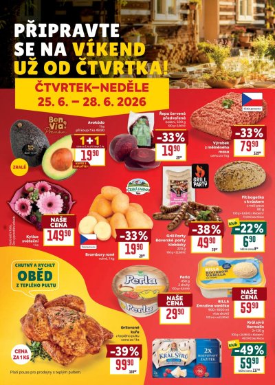 Aktuální leták BILLA