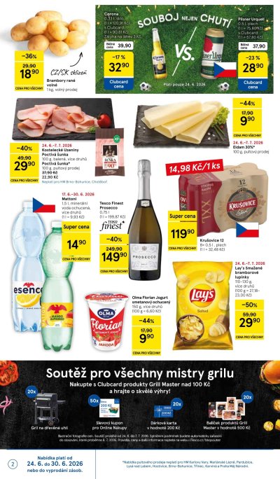 Aktuální leták Tesco
