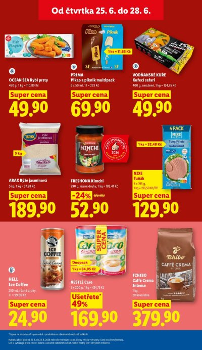 Aktuální leták Lidl – nabídka za vysvědčení