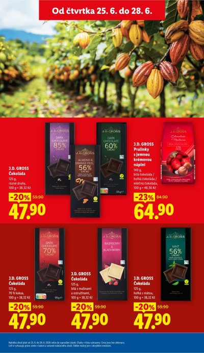 Aktuální leták Lidl – nabídka za vysvědčení