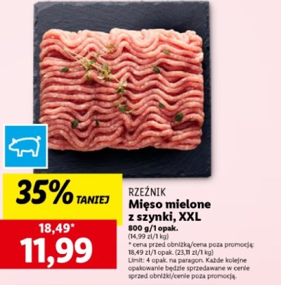 Mleté vepřové maso
