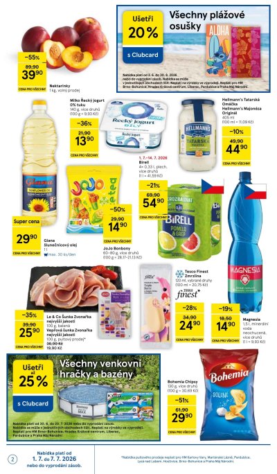 Nový leták Tesco
