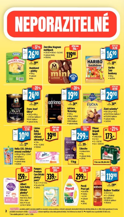 Nový leták Albert