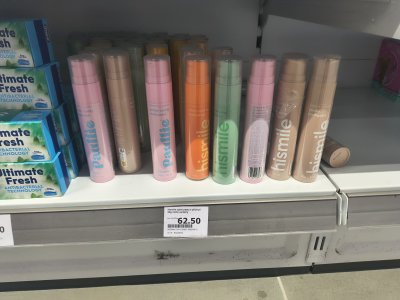 Sladké pasty s příchutěmi např. vanilky