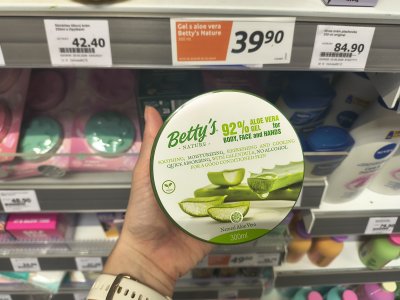 Hydratační aloe vera gel