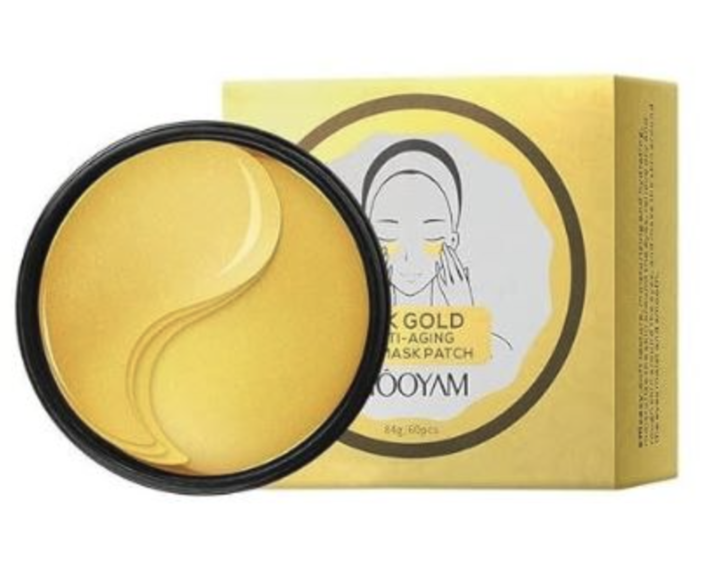 Mooyam Oční maska 24K Gold Anti-age