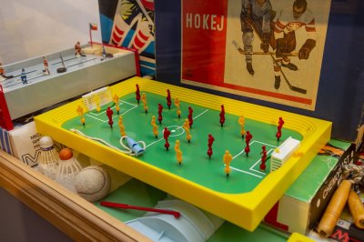 Retro hra fotbálek