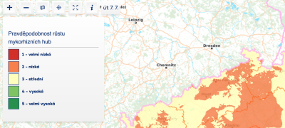 Semafor, který ukazuje, jak mapa funguje
