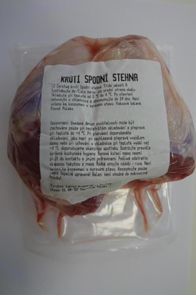 Čerstvé KRŮTÍ Spodní stehna