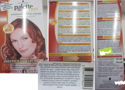 Schwarzkopf palette deluxe, INTENSIVE CARING COLOR, 464