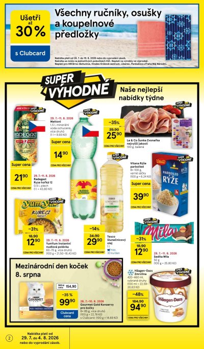 Nový leták Tesco