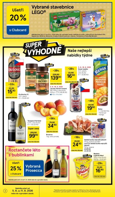 Nový leták Tesco