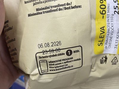 Ovesné vločky s 60% slevou