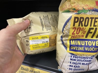 Ovesné vločky s 60% slevou