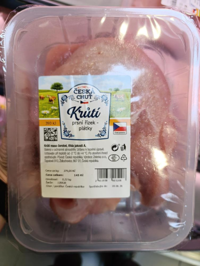 Krutí prsní plátky se salmonellou