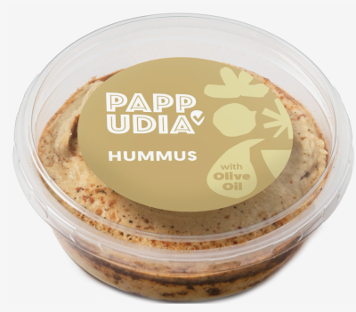 Hummus v produktovém balení