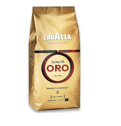 Zrnková káva v produktovém obalu