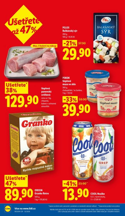 Nový leták Lidl