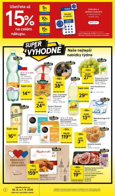 Nový leták Tesco