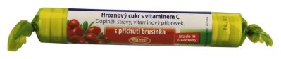 Hroznový cukr v produktovém obalu