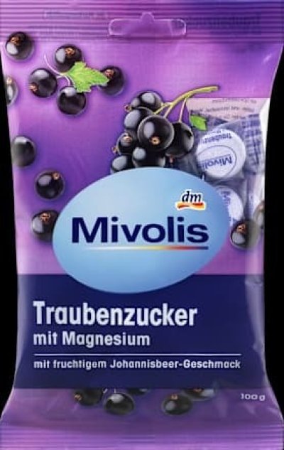 Hroznový cukr v produktovém obalu