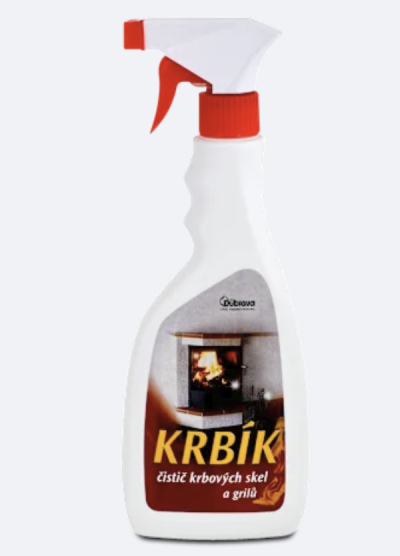 Důbrava čistič krbových skel a grilů