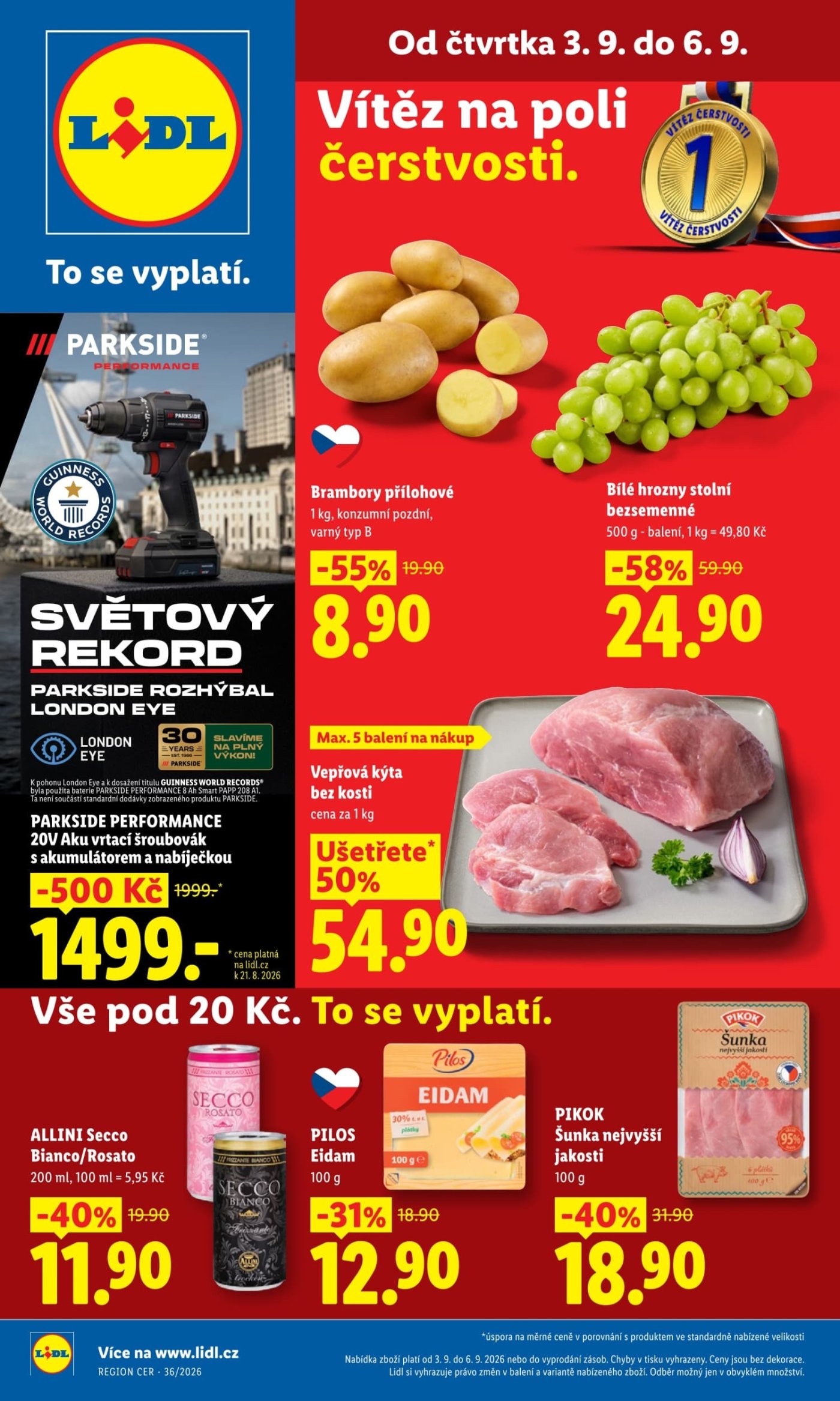 Nový leták Lidlu