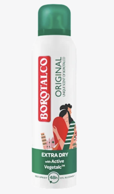 Deodorant ve spreji Borotalco