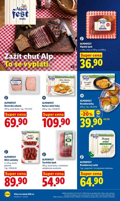 Nový leták Lidl